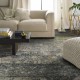 Transitional/Modern Grey/Silver Wool Area Rug: Regal New Love 1814393: Grey/Multi (Hand-Knotted Area Rug)