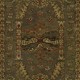 Transitional Grey/Silver Wool Area Rug: Regal Near Mosaic 1814660: Grey (Hand-Tufted Area Rug)