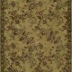 Transitional Yellow/Gold Wool Area Rug: Regal Near Mosaic 1814860: Gold (Hand-Tufted Area Rug)