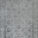 Transitional/Traditional Grey/Silver Wool Area Rug: Mafi Signature Gelato NM-6974 (Hand-Knotted Area Rug)