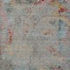 Transitional/Traditional Grey/Silver Wool Area Rug: Mafi Signature Gelato NM-7707 (Hand-Knotted Area Rug)