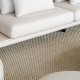 Modern/Transitional Beige/Tan Area Rug: Natural Reserve Fiji 1406: Oatmeal (Power-Loomed Area Rug)