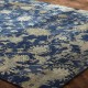 Traditional/Transitional Blue/Navy Wool Area Rug: Regal Oballa 1815390: Sapphire (Hand-Knotted Area Rug)