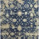 Traditional/Transitional Blue/Navy Wool Area Rug: Regal Oballa 1815390: Sapphire (Hand-Knotted Area Rug)