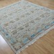 Traditional/Bohemian Beige/Tan Wool Area Rug: Mafi Signature Restoration OSE-201 (Hand-Knotted Area Rug)