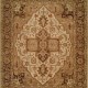 Traditional Ivory/White Wool Area Rug: Regal Old Urban 1815154: Ivory/Brown (Hand-Knotted Area Rug)