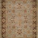 Traditional Blue/Navy Wool Area Rug: Regal Old Urban 1815754: Light Blue/Brown (Hand-Knotted Area Rug)