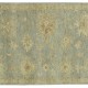 Traditional Blue/Navy Wool Area Rug: Regal Old Urban 1815764: Vintage Aqua (Hand-Knotted Area Rug)
