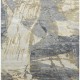 Modern Grey/Silver Wool Area Rug: Regal Onyx 1815161: Greys/Naturals (Hand-Knotted Area Rug)