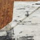 Modern Ivory/White Wool Area Rug: Regal Onyx 1815261: White/Sand (Hand-Knotted Area Rug)