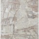 Modern Yellow/Gold Wool Area Rug: Regal Onyx 1815561: Travertine/Dusty Rose (Hand-Knotted Area Rug)