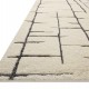 Modern White/Ivory Wool Area Rug: Allure Otago 11520 (Hand-Knotted Area Rug)