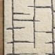 Modern White/Ivory Wool Area Rug: Allure Otago 11520 (Hand-Knotted Area Rug)