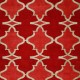 Modern Red/Burgundy Wool Area Rug: Regal Paris France 1816043: Red (Handmade Area Rug)