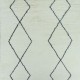 Bohemian/Shag Ivory/White Wool Area Rug: Mafi Signature Rafat RF-1002 (Hand-Knotted Area Rug)