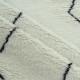 Bohemian/Shag Ivory/White Wool Area Rug: Mafi Signature Rafat RF-1002 (Hand-Knotted Area Rug)