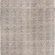 Bohemian Beige/Tan Wool Area Rug: Jakarta Riley 101816 (Hand-Knotted Area Rug)