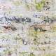 Contemporary Green Wool Area Rug: Modern Masters Graffiti Riona 13180: Green (Hand-Knotted Area Rug)