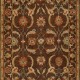 Bohemian Brown Wool Area Rug: Regal South Dakota 1819623: Brown (Hand-Knotted Area Rug)
