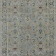 Traditional Grey/Silver Wool Area Rug: Mafi Signature Saga SG-1002 (Hand-Knotted Area Rug)