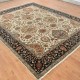 Traditional Beige/Tan Wool Area Rug: Mafi Signature Khanna SK-7003 (Hand-Knotted Area Rug)