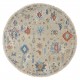 Transitional/Traditional Yellow/Gold Wool Area Rug: Regal Skyward 1819081: Chino/Multi (Handmade Area Rug)
