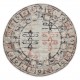 Bohemian Grey/Silver Wool Area Rug: Regal Skyward 1819881: Greys/Multi (Handmade Area Rug)