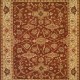Traditional/Bohemian Brown Wool Area Rug: Regal Sudan 1819841: Brown/Ivory (Handmade Area Rug)