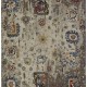 Bohemian/Transitional Beige/Tan Wool Area Rug: Regal Sudan 1819684: Linen/Denim (Handmade Area Rug)