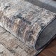Modern/Transitional Grey/Silver Area Rug: Regal Smolder 1819487: Grey/Coal (Power-Loomed Area Rug)