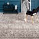 Traditional/Transitional Charcoal/Black Area Rug: Regal Smolder 1819887: Graphite/Earth (Power-Loomed Area Rug)