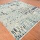 Transitional/Bohemian Pink/Purple Wool Area Rug: Mafi Signature Tribal Nuvo TB-5092 (Hand-Knotted Area Rug)
