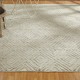 Transitional/Modern Beige/Tan Wool Area Rug: Regal Tamera's Trend 1820395: Beige (Handmade Area Rug)