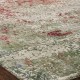 Modern/Transitional Green Wool Area Rug: Regal Toronto Nights 1820083: Green/Blush (Hand-Knotted Area Rug)
