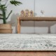 Transitional/Modern Blue/Navy Area Rug: Regal Typhoon 1820186: Dusty Blue/Grey (Power-Loomed Area Rug)