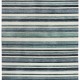 Transitional Teal Area Rug: Bainbridge Vineyard Lake 222501: Teal/Grey (Hand-Tufted Area Rug)
