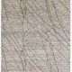 Transitional/Modern Grey/Silver Wool Area Rug: Regal Vivid Style 1822506: Grey/Brown Swirl (Hand-Knotted Area Rug)