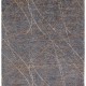 Transitional/Modern Grey/Silver Wool Area Rug: Regal Vivid Style 1822906: Grey/Rust (Hand-Knotted Area Rug)