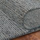 Transitional/Modern Blue/Navy Wool Area Rug: Regal Vivid Style 1822416: Blue/Grey (Hand-Knotted Area Rug)