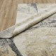 Modern Beige/Tan Wool Area Rug: Regal Vancouver Nights 1822393: Sand/Grey (Power-Loomed Area Rug)