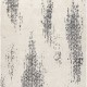 Modern White Wool Area Rug: Silk Road Wild Living 192350 (Hand-Knotted Area Rug)