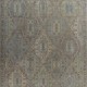 Traditional Brown Wool Area Rug: Antiquity Willow Crest 1230101: Brown/Denim (Hand-Knotted Area Rug)