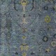 Traditional Blue/Navy Wool Area Rug: Antiquity Willow Crest 1230201: Denim (Hand-Knotted Area Rug)