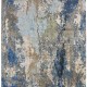 Transitional/Modern Blue/Navy Wool Area Rug: Regal Zanza Flourish 1826515: Blue/Multi (Hand-Knotted Area Rug)