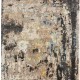 Transitional/Modern Beige/Tan Wool Area Rug: Regal Zanza Flourish 1826815: Tan/Black (Hand-Knotted Area Rug)