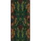 Bohemian Charcoal/Black Wool Area Rug: Stickley English Garden RU-1010 (Hand-Knotted Area Rug)