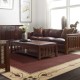 Modern/Bohemian Red/Burgundy Wool Area Rug: Stickley Highland Park RU-1180 (Hand-Knotted Area Rug)